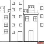Free printable City coloring image