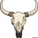 How to Draw a Bull Skull Featured Image