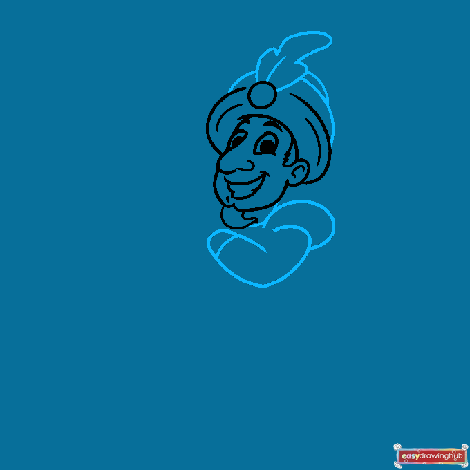 Magic Carpet Ride step-by-step drawing tutorial: step 4