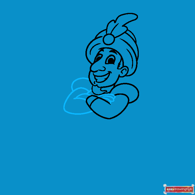 Magic Carpet Ride step-by-step drawing tutorial: step 5