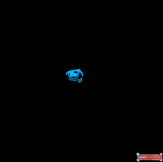 How to Draw a Sad Anime Face Step 07