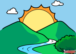How to Draw a Sunrise Featured Image