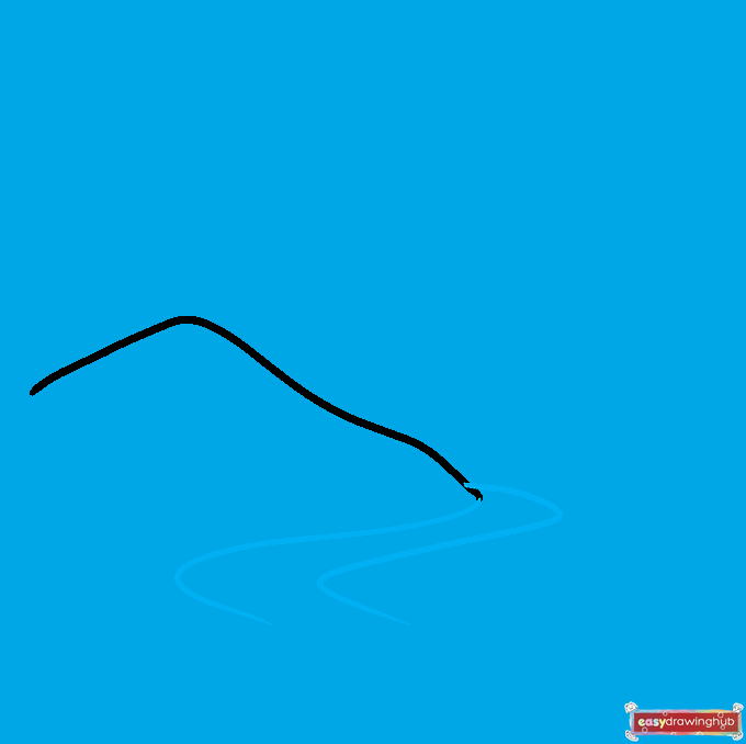 How to Draw a Sunrise Step 02
