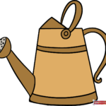 How to Draw a Watering Can Featured Image