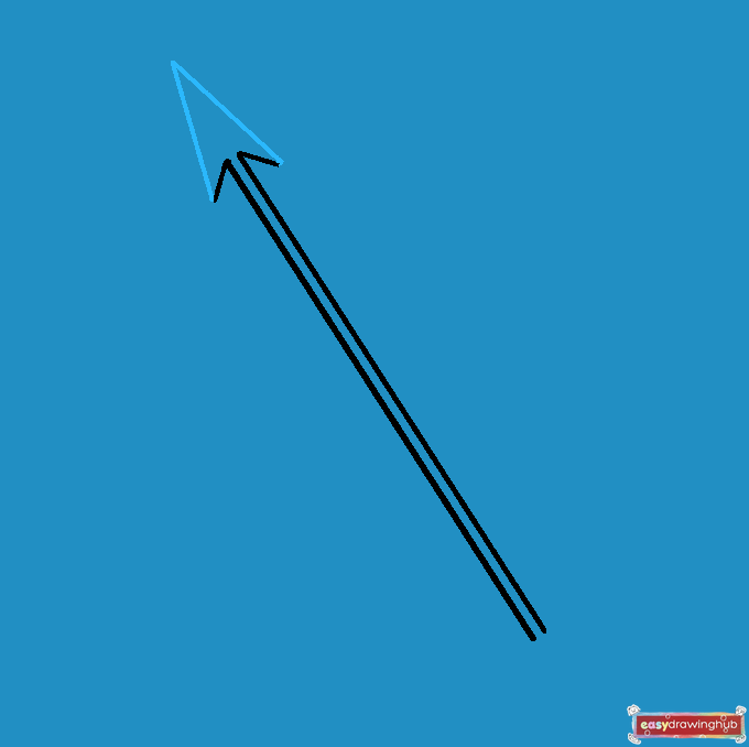 How to Draw Arrow Step 04