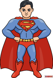 How to Draw an Easy Superman Featured Image