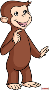 How to Draw Curious George Featured Image