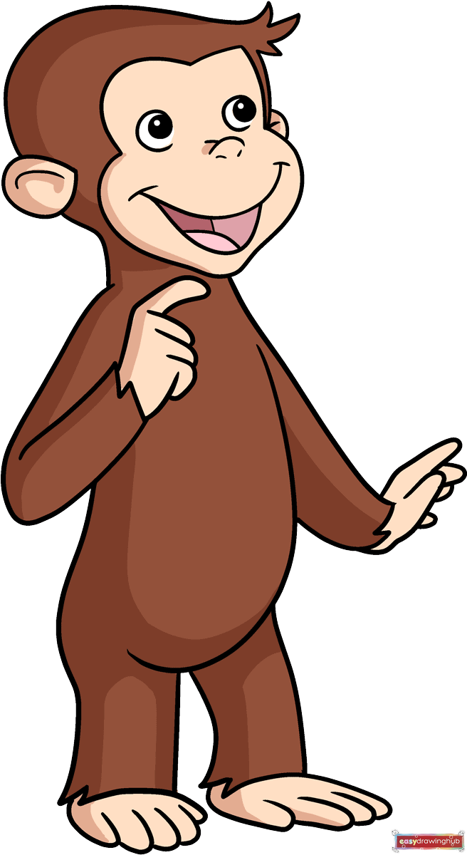 How to Draw Curious George Featured Image