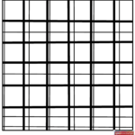 Free Printable Plaid Pattern Coloring Page - Geometric Pattern Coloring Page
