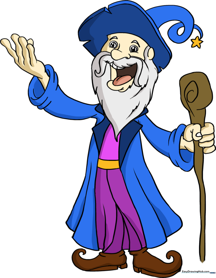 How to Draw a Wizard