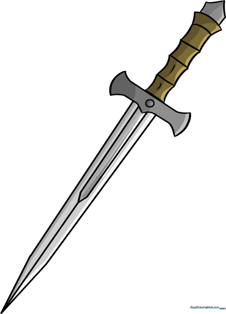 How to Draw a Dagger