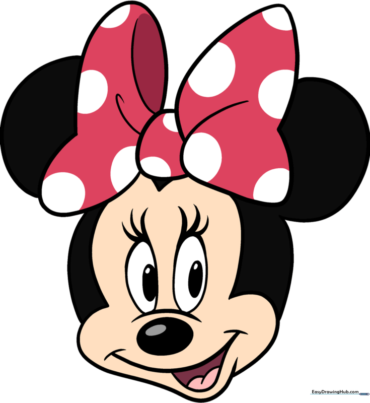 How to Draw Minnie Mouse