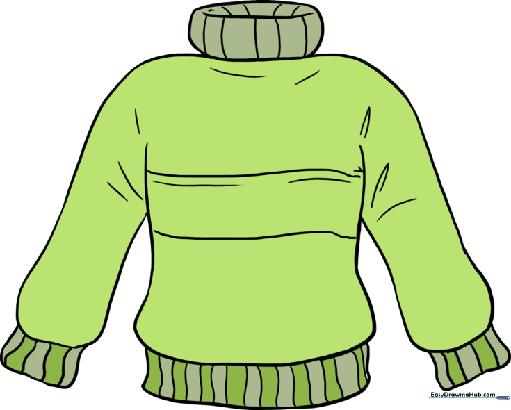 How to Draw a Sweater