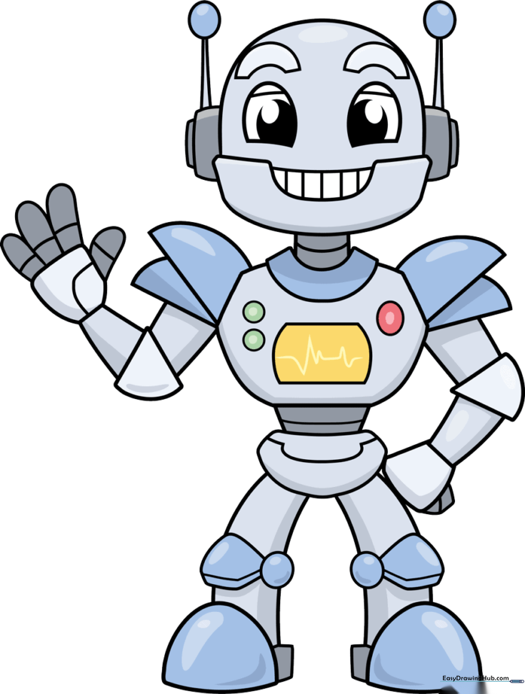How to Draw A Robot