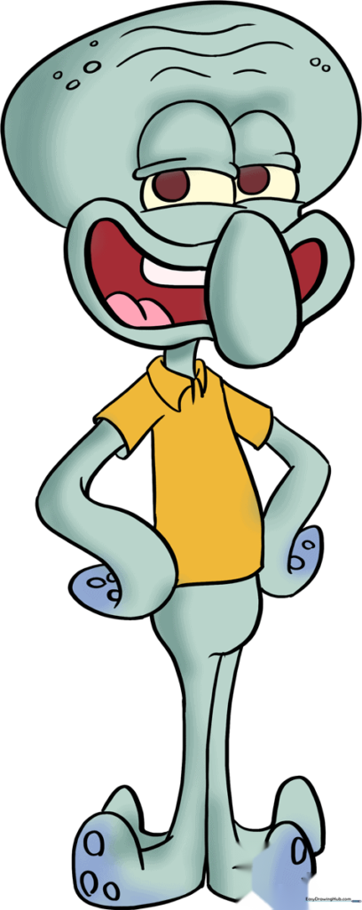 How to Draw Squidward from Spongebob Squarepants