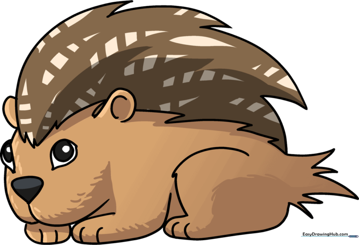 How to Draw a Porcupine