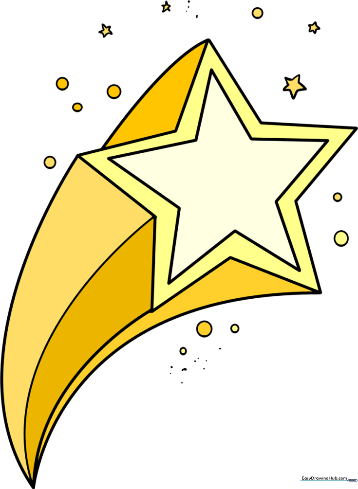 How to Draw a Shooting Star