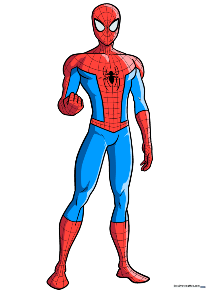 How to Draw Spiderman