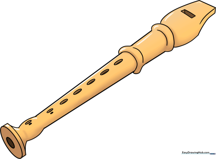 How to Draw a Flute