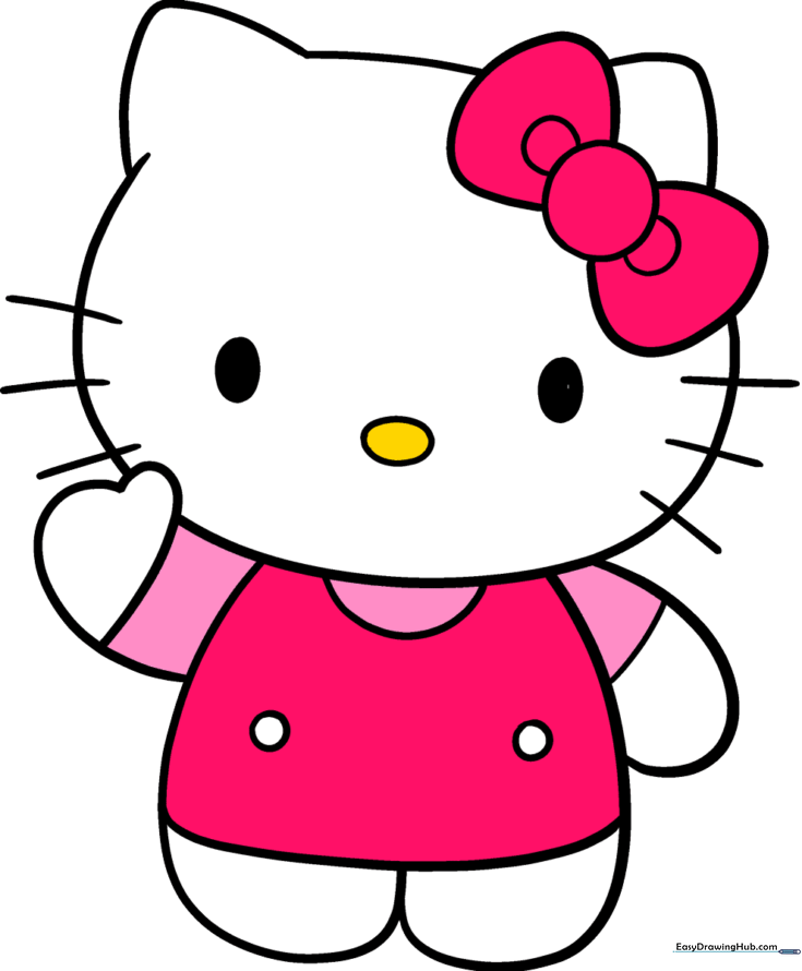 How to Draw Hello Kitty