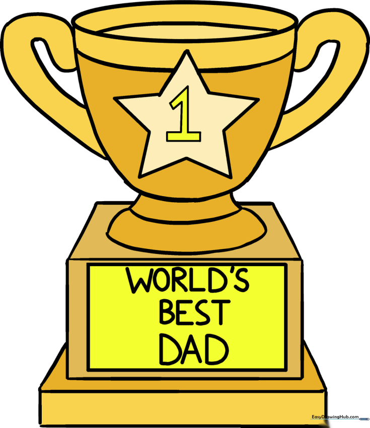 How to Draw a Dad’s Trophy