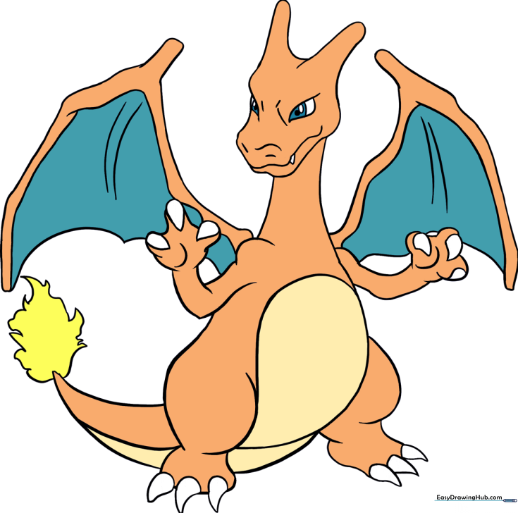 How to Draw Charizard Pokémon