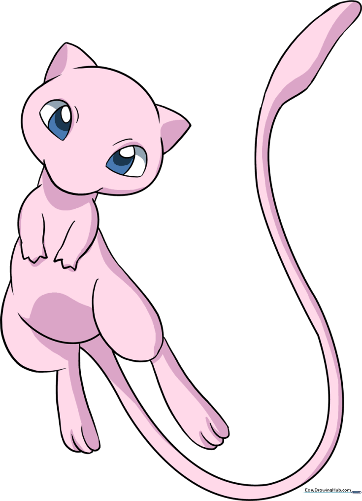 How to Draw Mew from Pokémon
