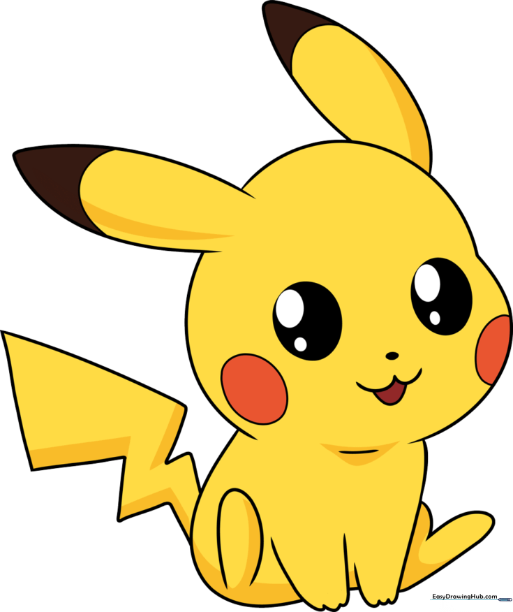 Cute Chibi Pikachu Pokémon