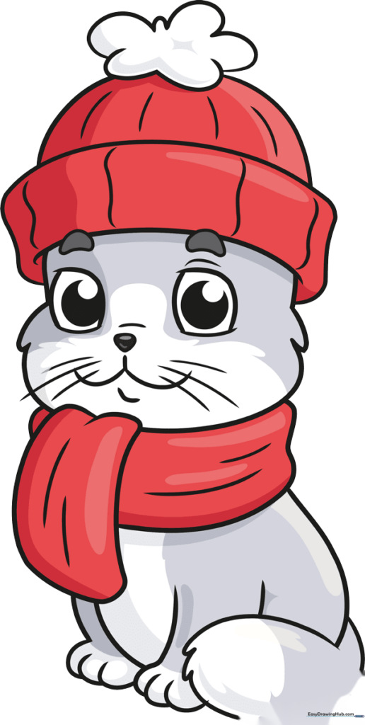 How to Draw a Cat in Clothes