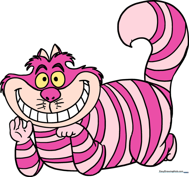 How to Draw the Cheshire Cat