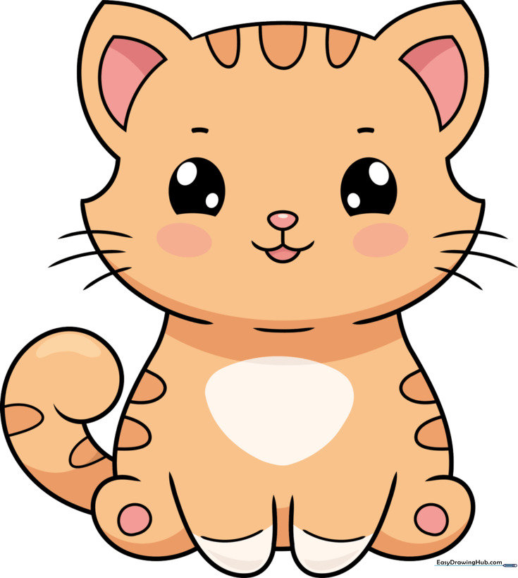 How to Draw a Cartoon Cat