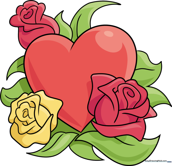 Rose and Heart