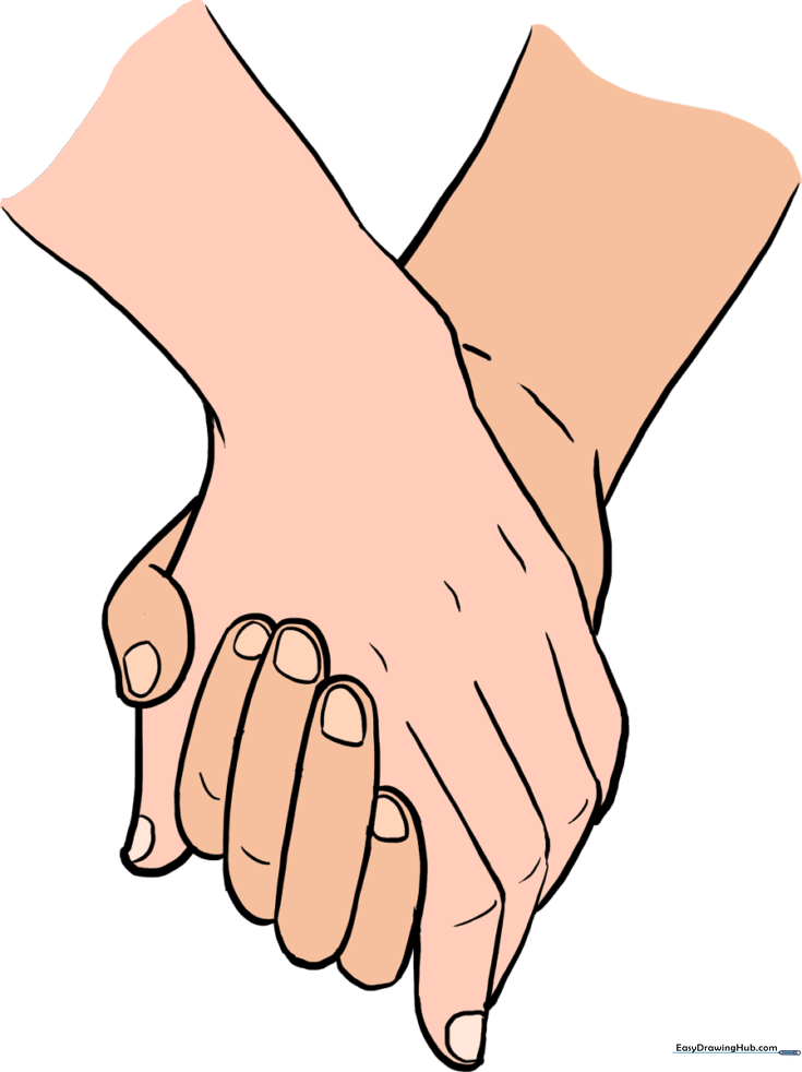 How to Draw Holding Hands