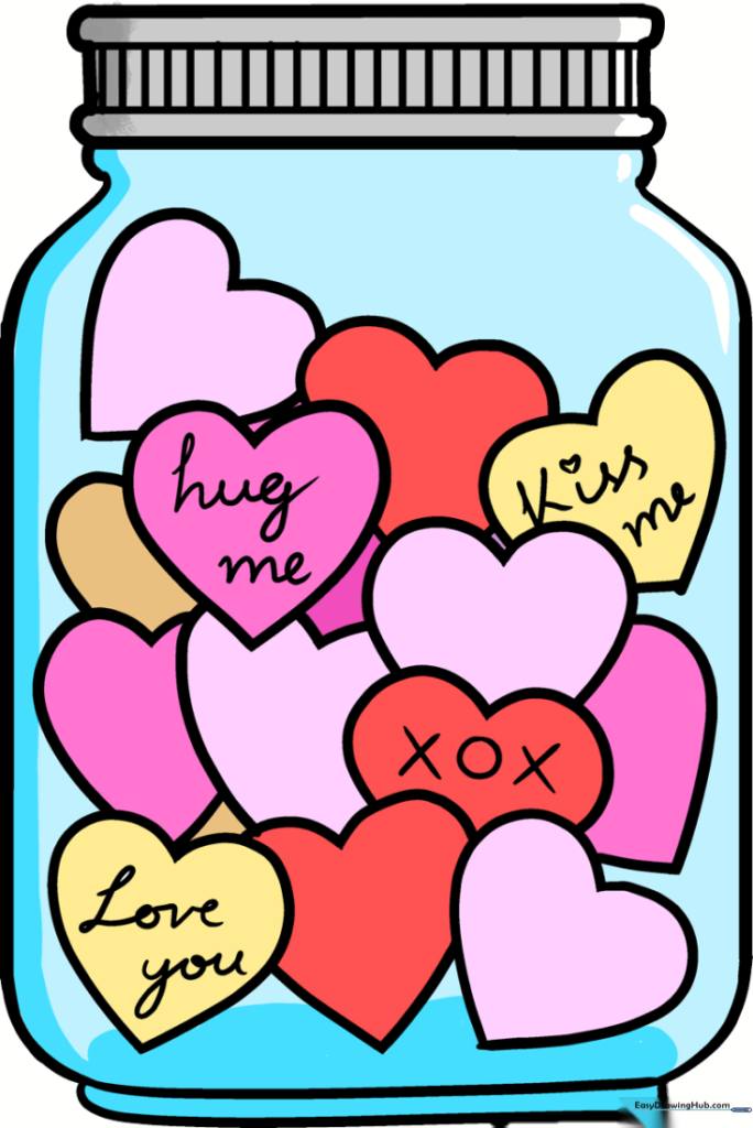 How to Draw a Jar of Love