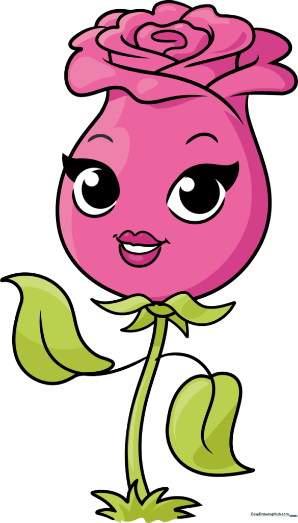 Cartoon Rose