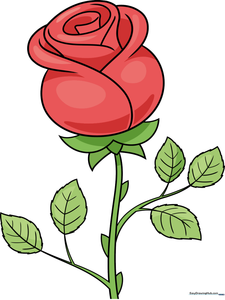 Easy Valentine's Day Rose