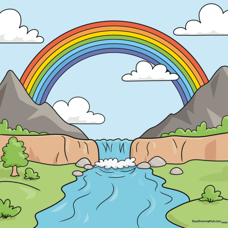Easy Rainbow Scenery