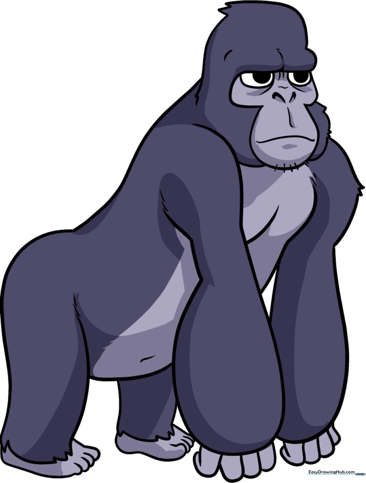 Cartoon Gorilla