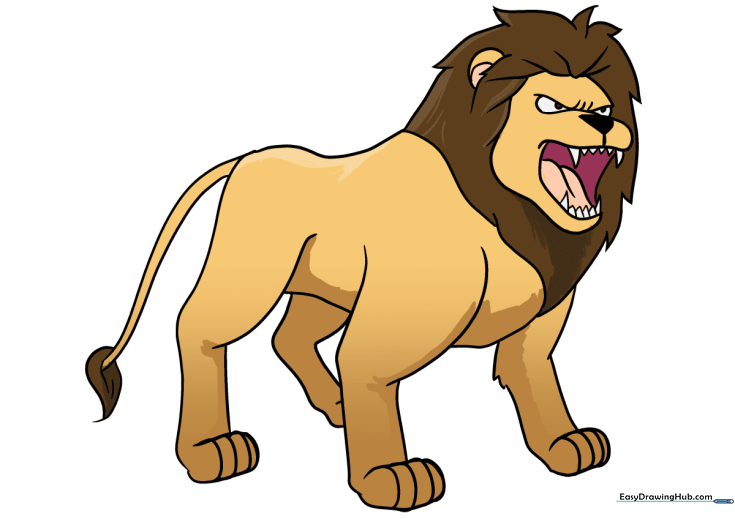 Lion Roaring