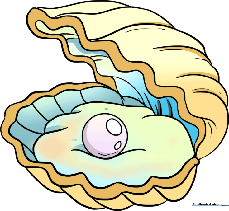 How to Draw an Oyster with a Pearl