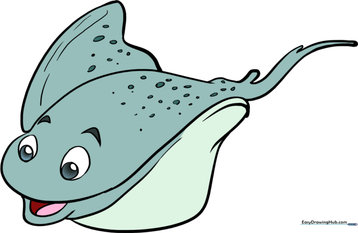 How to Draw a Stingray