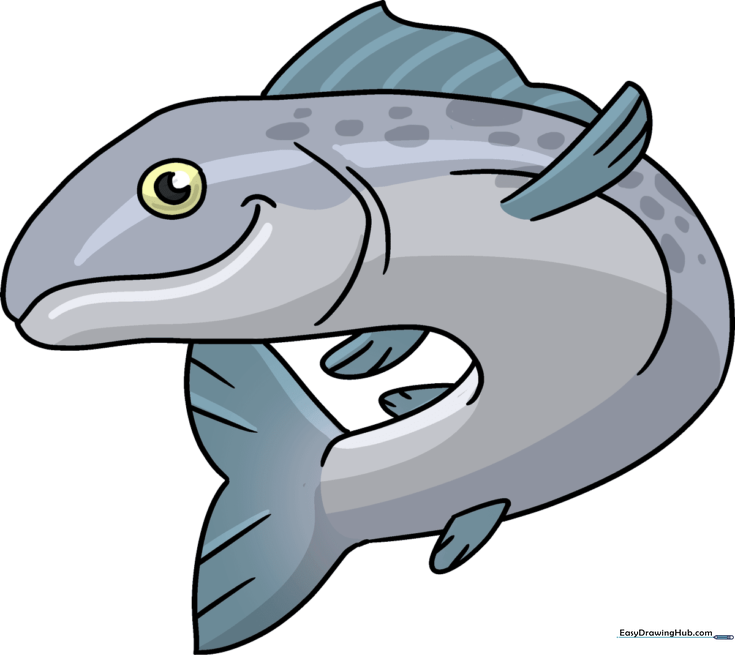 How to Draw a Salmon