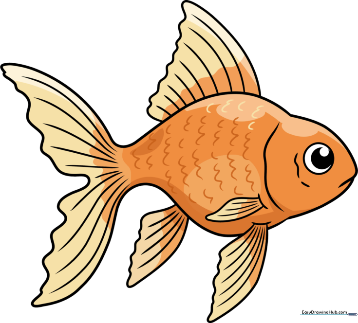 Easy Realistic Goldfish