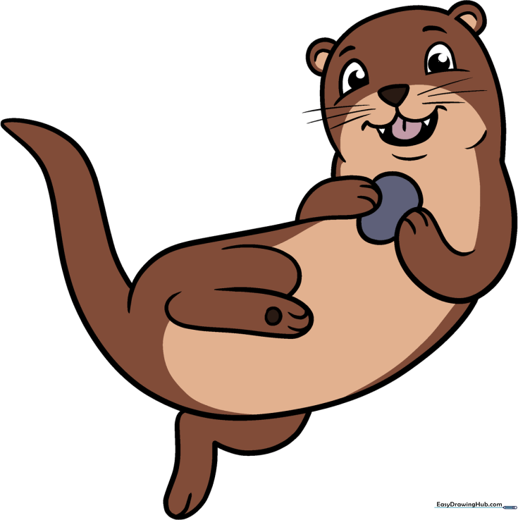 Cartoon Sea Otter