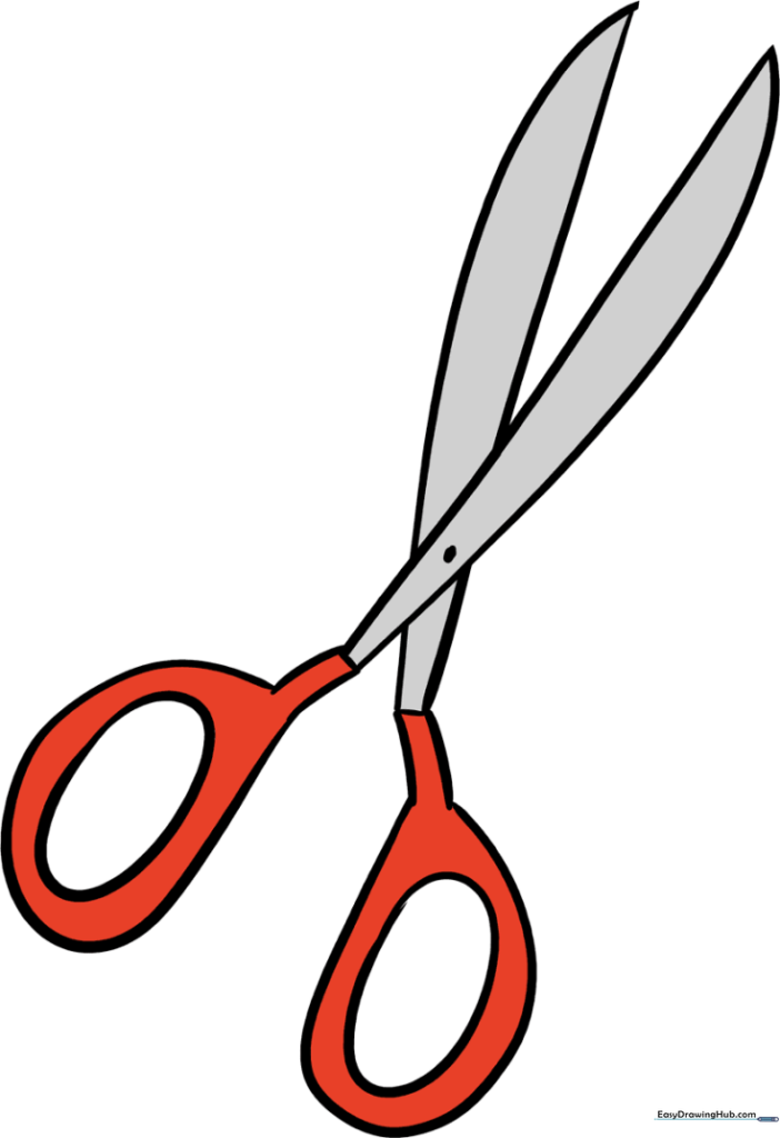 How to Draw Scissors