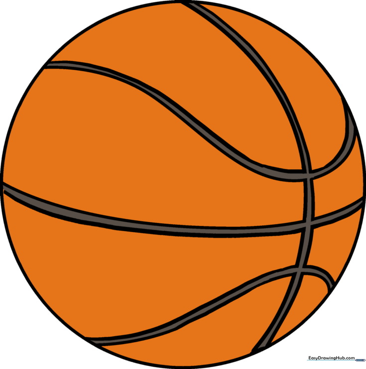How to Draw a Basketball