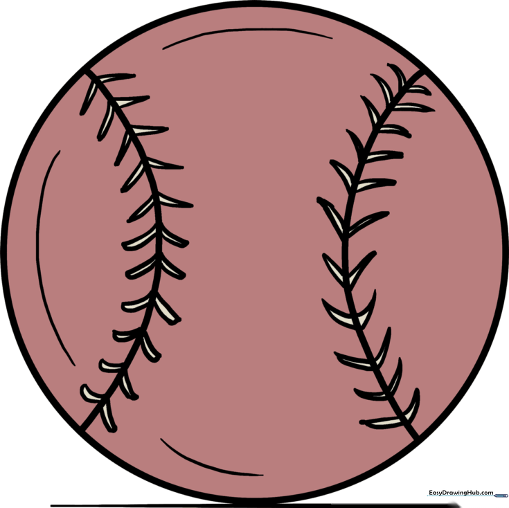 How to Draw a Baseball