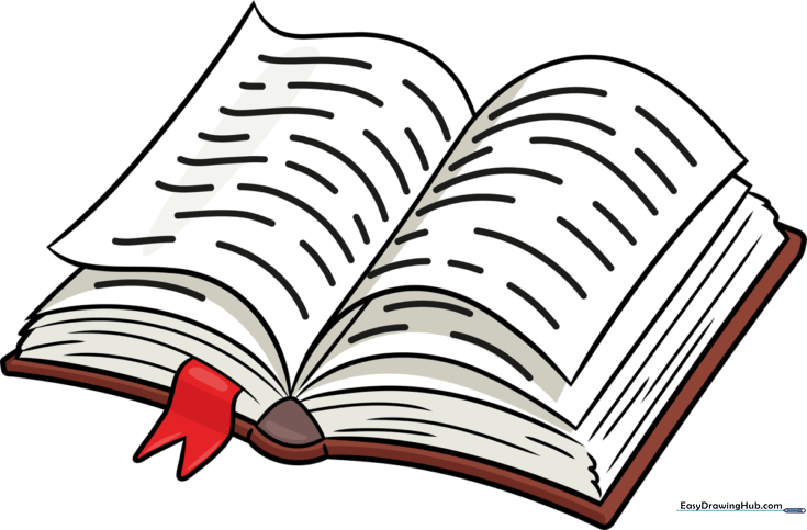 How to Draw an Open Book