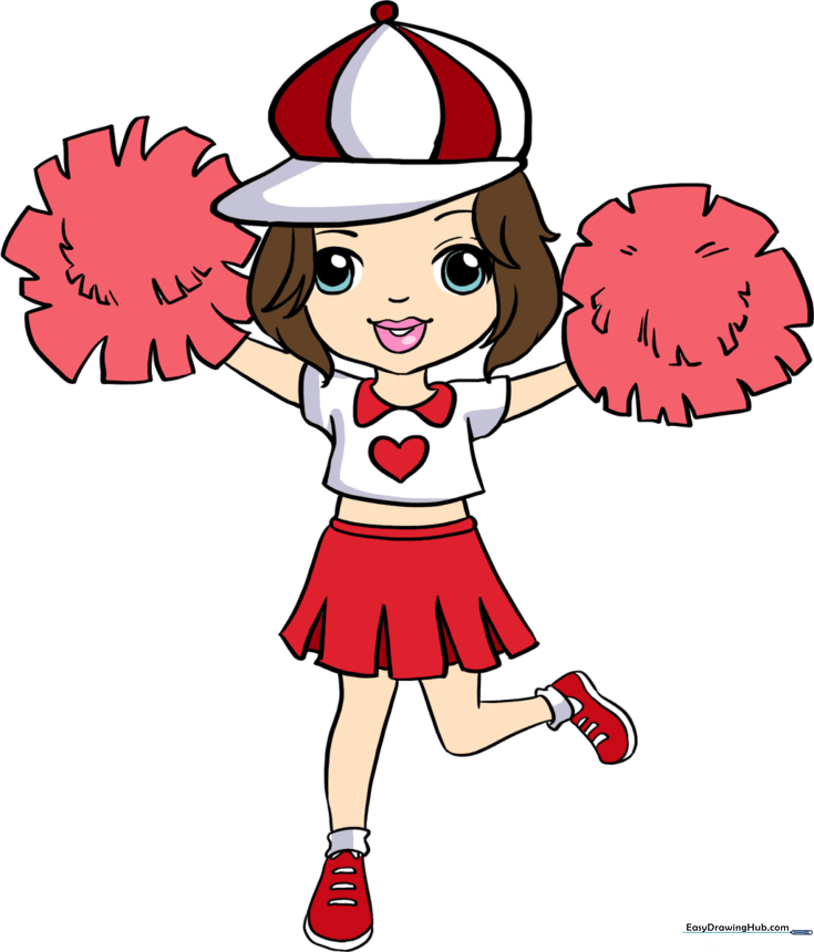 How to Draw a Cheerleader