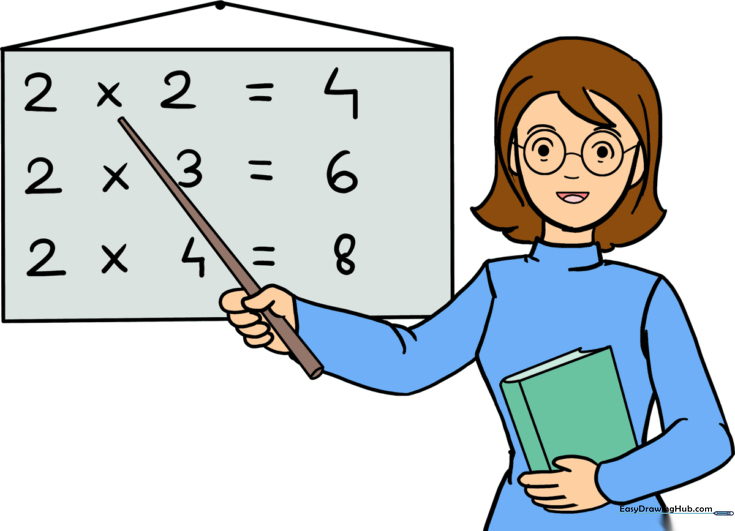 How to Draw a Teacher